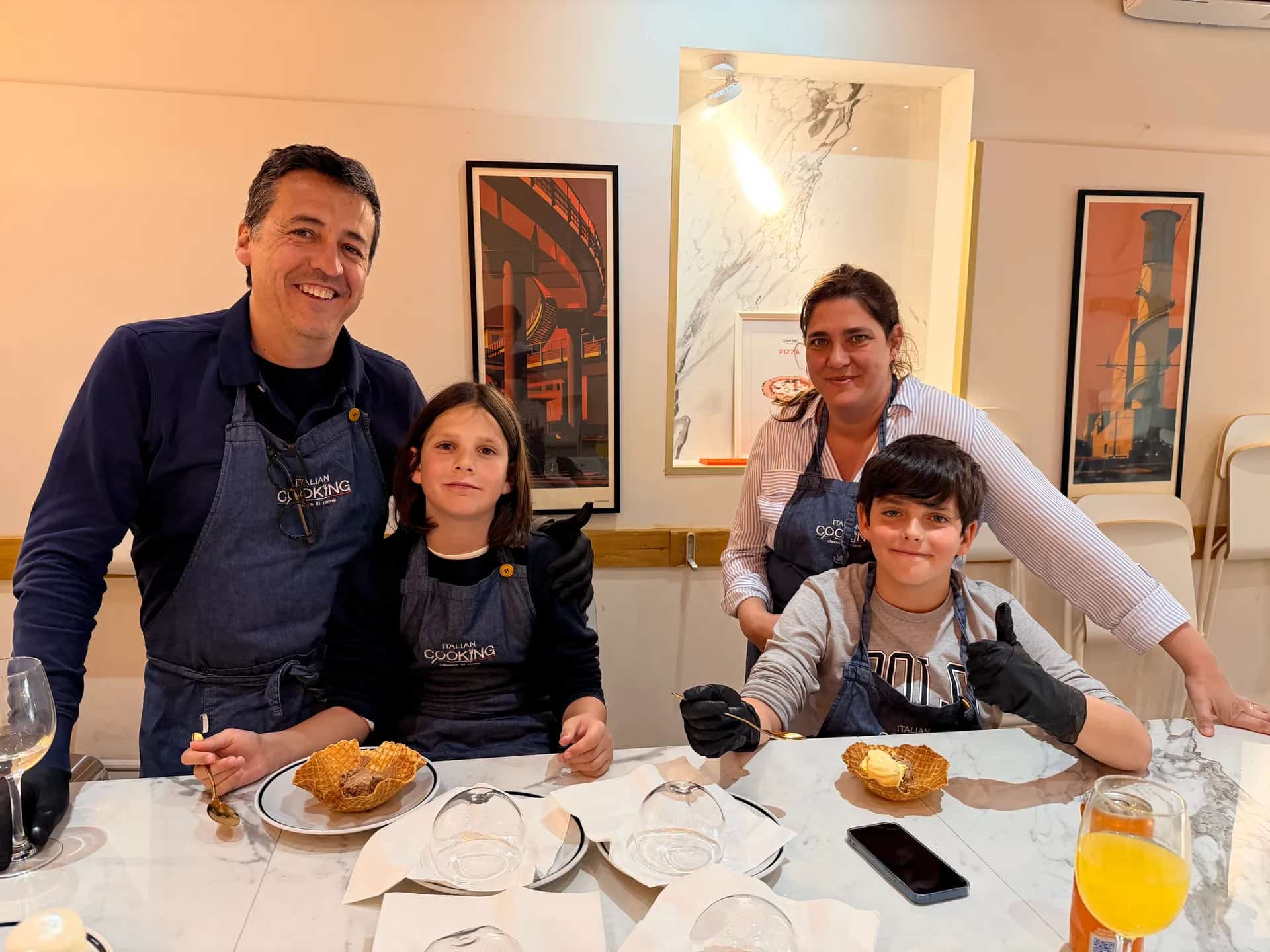 Corso di cucina privato per famiglie a Roma: un menu per tutti - photo 1 of 4