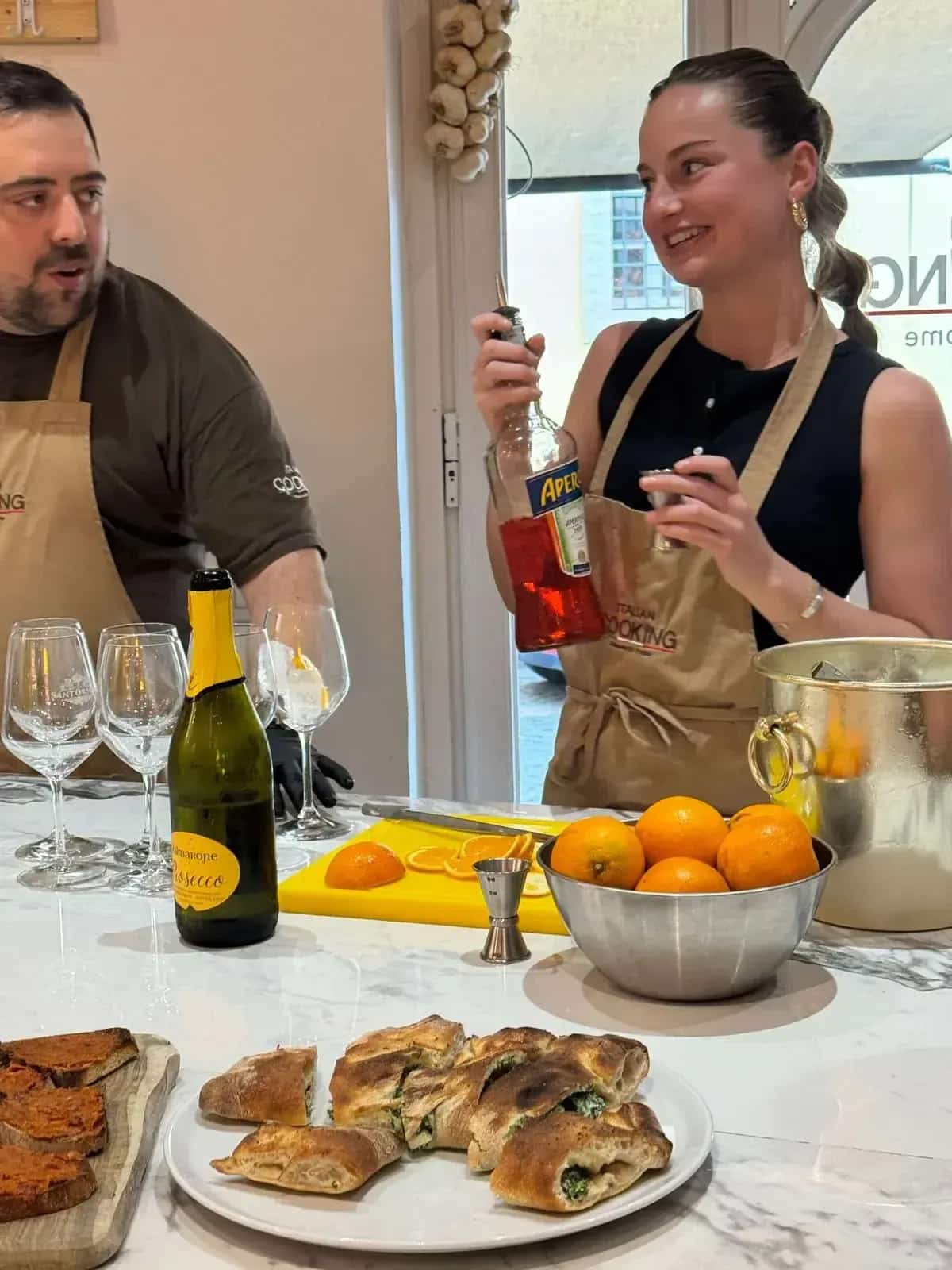 Spritz and Spaghetti Class in Rome: Fresh Pasta and Aperitivo - photo 1 of 4