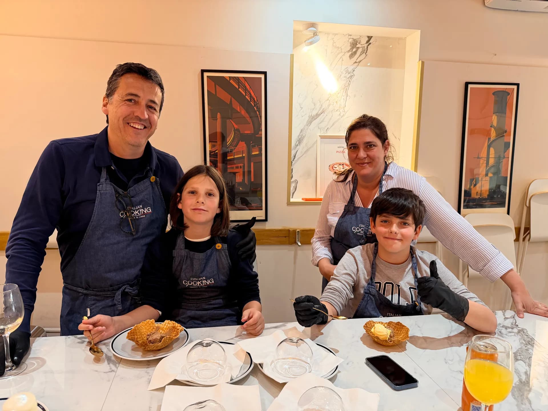 Family Cooking Classes in Rome
